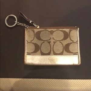 Coach car key wallet
